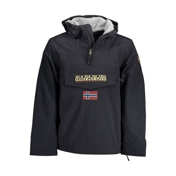 Napapijri Black Polyamide Men's Men's Jacket